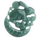 Year of the Rabbit Jade Crescent Moon Necklace Year of the Rabbit Jade Crescent Moon Necklace