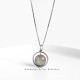 925 Silver Moonstone Love Planet Necklace Pendant 925 Silver Moonstone Love Planet Necklace Pendant