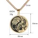 Tiger Dragon Titanium Steel Chain Necklace Tiger Dragon Titanium Steel Chain Necklace