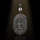 Zodiac Buddha Agarwood Peace Lotus Necklace Pendant