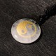 Amethyst Tiger Eye Green Aventurine Yin Yang Necklace Amethyst Tiger Eye Green Aventurine Yin Yang Necklace