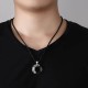Zodiac Ice Obsidian Blessing Round Necklace Zodiac Ice Obsidian Blessing Round Necklace