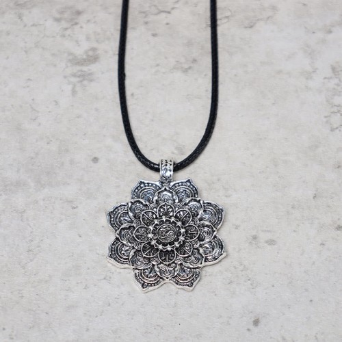 Tibetan Lotus Blessing Necklace Tibetan Lotus Blessing Necklace