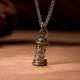 Yin Yang Tower Copper Rotatable Balance Pendant