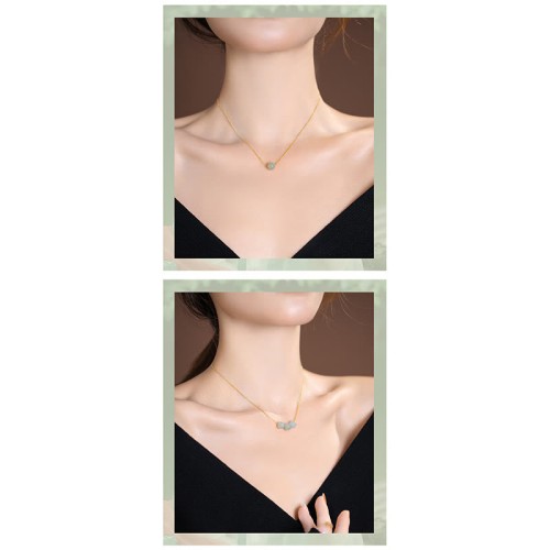 925 Sterling Silver Hetian Jade Cyan Jade Laughing Buddha Necklace Pendant 925 Sterling Silver Hetian Jade Cyan Jade Laughing Buddha Necklace Pendant