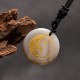 Amethyst Tiger Eye Green Aventurine Yin Yang Necklace Amethyst Tiger Eye Green Aventurine Yin Yang Necklace
