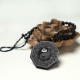 Black Obsidian Stone Yin Yang Necklace Pendant Black Obsidian Stone Yin Yang Necklace Pendant