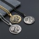 Tiger Dragon Titanium Steel Chain Necklace Tiger Dragon Titanium Steel Chain Necklace