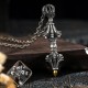 925 Silver Dorje Vajra Strength Necklace 925 Silver Dorje Vajra Strength Necklace