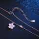 Cherry Blossom Rotatable Protection Necklace Pendant Cherry Blossom Rotatable Protection Necklace Pendant