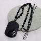Black Obsidian Wolf Purification Necklace Pendant