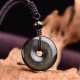 Tibetan Obsidian Protection Necklace Tibetan Obsidian Protection Necklace