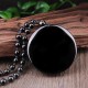 Bagua Dragon Phoenix Obsidian Fulfilment Necklace Bagua Dragon Phoenix Obsidian Fulfilment Necklace