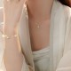925 Silver Hetian Jade Orchid Luck Necklace Set 925 Silver Hetian Jade Orchid Luck Necklace Set
