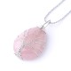 Natural Quartz Crystal Tree of Life Healing Necklace Pendant Natural Quartz Crystal Tree of Life Healing Necklace Pendant