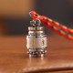Tibetan Om Mani Padme Hum Wisdom Amulet Necklace Tibetan Om Mani Padme Hum Wisdom Amulet Necklace