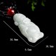 Jade God of Wealth Caishen Ingot Luck Pendant