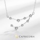 925 Sterling Silver Zodiac 12 Constellations Necklace 925 Sterling Silver Zodiac 12 Constellations Necklace