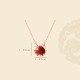 925 Sterling Silver Dragon Cinnabar Red Agate Flash Sale Set 925 Sterling Silver Dragon Cinnabar Red Agate Flash Sale Set