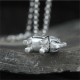 Sterling Silver Elephant Strength Necklace Pendant Sterling Silver Elephant Strength Necklace Pendant