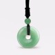Lucky Coin Healing Crystal Gemstone Necklace
