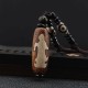 Tibet Om Mani Padme Hum Dzi Bead Wealth Necklace