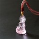 Blue Tathagata Buddha Liuli Crystal Amulet Necklace Blue Tathagata Buddha Liuli Crystal Amulet Necklace