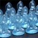 Blue Tathagata Buddha Liuli Crystal Amulet Necklace Blue Tathagata Buddha Liuli Crystal Amulet Necklace