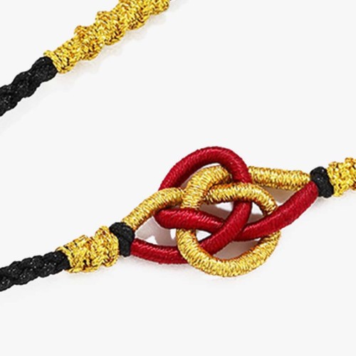 Tiger Eye Cinnabar Bead Protection Pendant