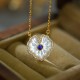925 Silver Love Heart Tridacna Red Agate Necklace Set 925 Silver Love Heart Tridacna Red Agate Necklace Set