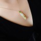 White Jade Cyan Jade Bamboo Protection Necklace White Jade Cyan Jade Bamboo Protection Necklace