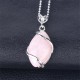 Marquise Crystal Stone Charm Necklace Pendant Marquise Crystal Stone Charm Necklace Pendant