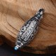 Tibetan Om Mani Padme Hum Nine-Eye Dzi Bead Necklace Tibetan Om Mani Padme Hum Nine-Eye Dzi Bead Necklace
