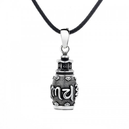 Om Mani Padme Hum Copper Creativity Necklace Pendant