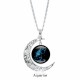 Zodiac Moon Protection Necklace Zodiac Moon Protection Necklace