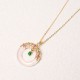Green Chalcedony Peace Strength Necklace Green Chalcedony Peace Strength Necklace