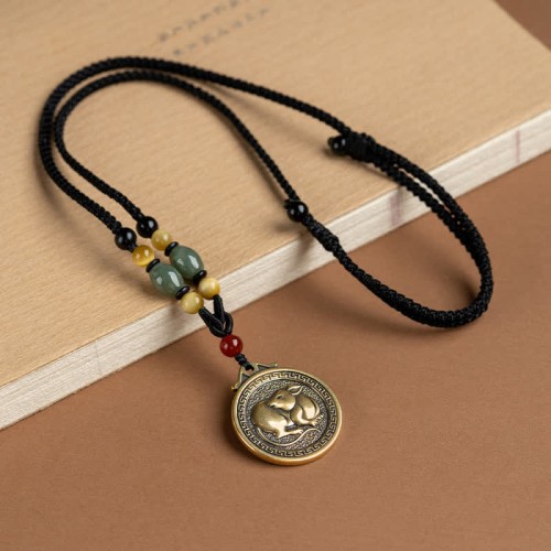 12 Chinese Zodiac Blessing Necklace Pendant 12 Chinese Zodiac Blessing Necklace Pendant