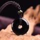 Tibetan Obsidian Protection Necklace Tibetan Obsidian Protection Necklace