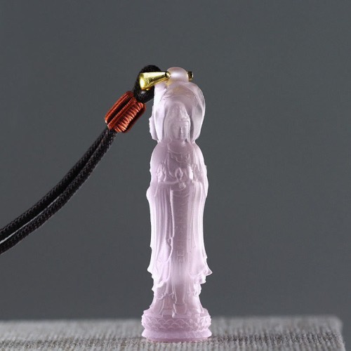 Avalokitesvara Buddha Liuli Harmony Necklace Avalokitesvara Buddha Liuli Harmony Necklace