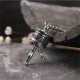925 Silver Om Mani Padme Hum Rotatable Necklace