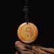 Amethyst Tiger Eye Green Aventurine Yin Yang Necklace Amethyst Tiger Eye Green Aventurine Yin Yang Necklace