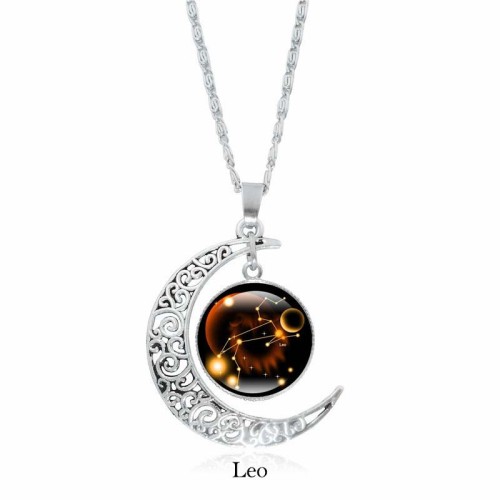 Zodiac Moon Protection Necklace Zodiac Moon Protection Necklace