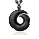 Black Obsidian Strength Necklace Pendant