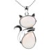 Cat Pattern Crystal Protection Necklace Pendant Cat Pattern Crystal Protection Necklace Pendant