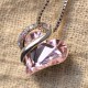 Love Heart Birthstone Healing Energy Necklace Love Heart Birthstone Healing Energy Necklace