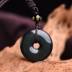 Tibetan Obsidian Protection Necklace Tibetan Obsidian Protection Necklace