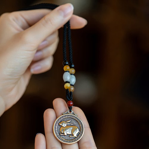12 Chinese Zodiac Blessing Necklace Pendant 12 Chinese Zodiac Blessing Necklace Pendant