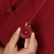 Natural Cinnabar Luck Concentration Necklace Natural Cinnabar Luck Concentration Necklace
