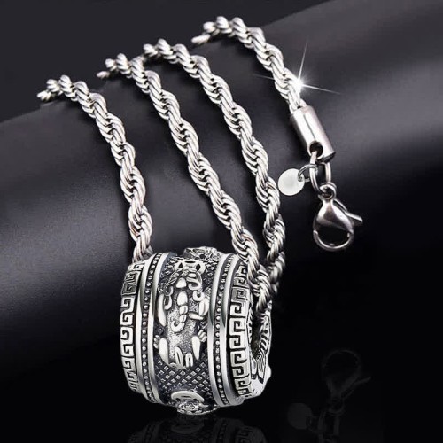 PiXiu Luck Wealth Rotatable Necklace Pendant PiXiu Luck Wealth Rotatable Necklace Pendant