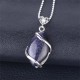 Marquise Crystal Stone Charm Necklace Pendant Marquise Crystal Stone Charm Necklace Pendant